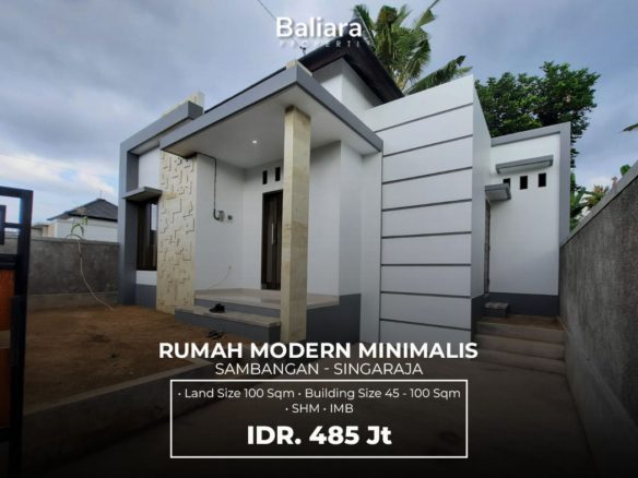 Dijual Rumah 1 Lantai di Singaraja